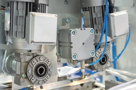 Fragment of the packaging machine.の写真素材