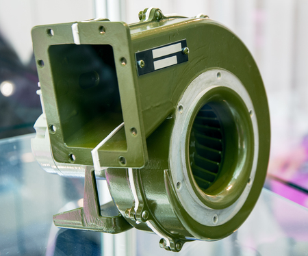 Turbine fan. The main component of the car ventilation systemの写真素材