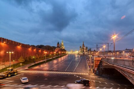 Moscow Kremlin, Vasilyevsky Descent near St. Basils Cathedral.