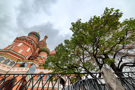 St. Basils Cathedral, Moscow Russia.の写真素材