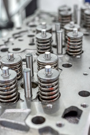 Valves and springs engine.の写真素材