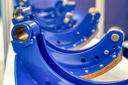 Brake pads for car wheels.の写真素材