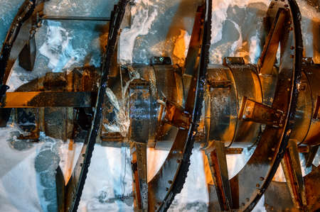 Spiral screw classifier. Mining and processing plant.の写真素材