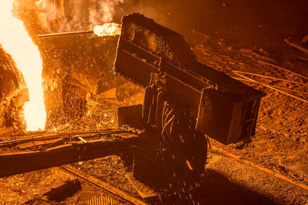 The process of taking a sample of liquid metal in a steelmaking furnace