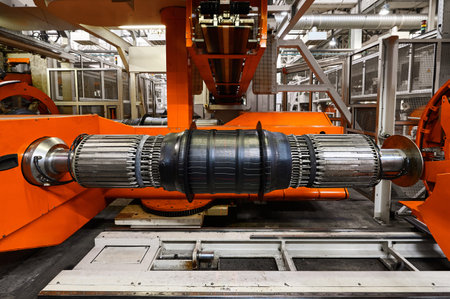 Metal shaft with rubber layers and equipment to form tire