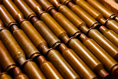 Shell casings ammunition production workshop