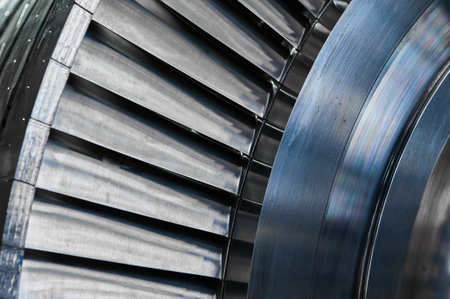 High-speed steam turbine blades with gas-thermal evaporation