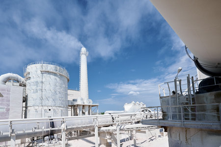 Dedusting equipment for cleaning furnace gases at plant