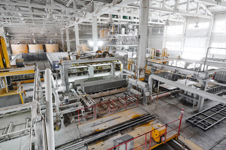 Factory for production of gas silica blocks and equipment