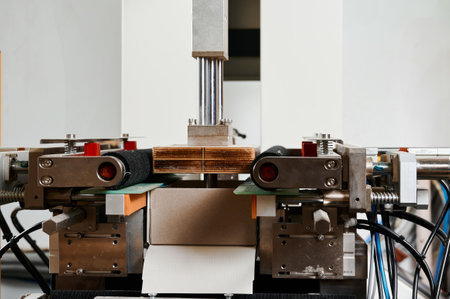 Efficient wrapping machine for rectangular boxes enhances packaging productivity in modern...