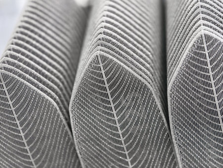 Metal products showcasing precise additive manufacturing techniques through advanced 3D printing...