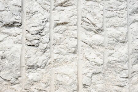 abstract texture of white marble with cutting lineの写真素材
