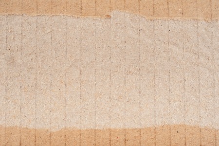 closeup detail of brown cardboard paperの写真素材