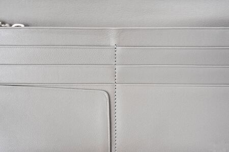 women leather wallet isolated on white background