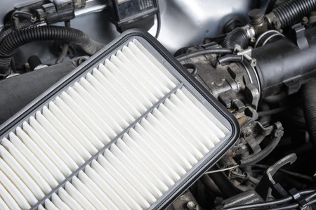 new air filter for car, auto spare partの写真素材