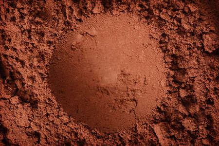 abstract cocoa powder, cocoa powder textureの写真素材