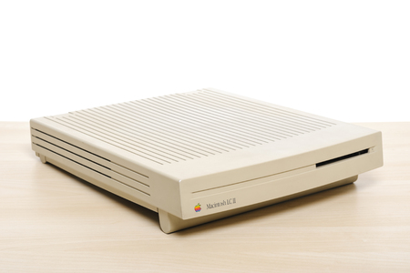 BANGKOK, THAILAND - APRIL 29, 2015: The Macintosh LC II. The Macintosh LC (low-cost color) is Apple...
