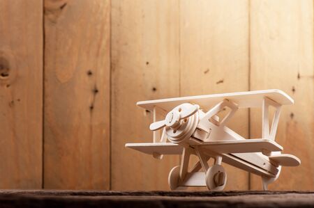 Balsa wood model airplane kitsの写真素材