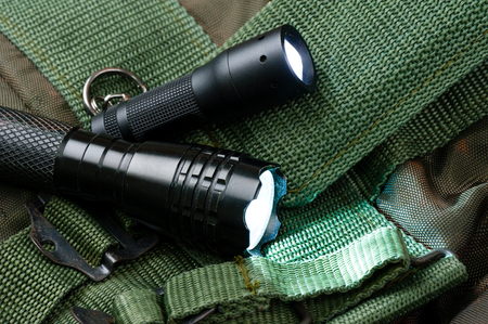 pocket flashlight for Everyday Carry (EDC)の写真素材