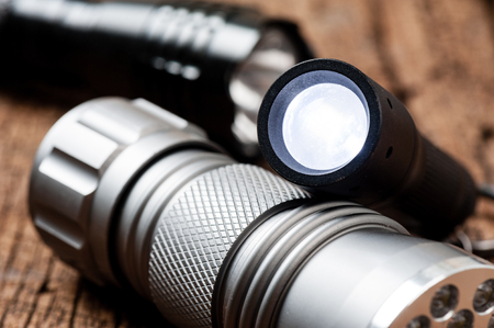 pocket flashlight for Everyday Carry (EDC)の写真素材