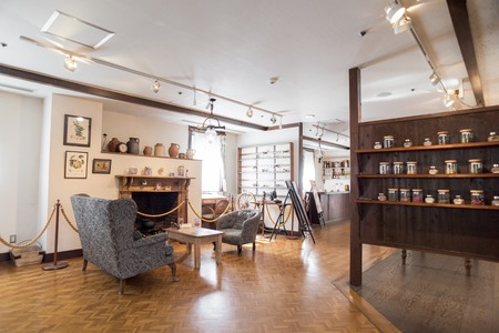 KOBE, JAPAN - MAY 18, 2016: The museum in Kobe Nunobiki Herb Gardens & Ropeway.のeditorial素材