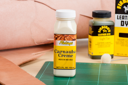 BANGKOK, THAILAND - SEPTEMBER 2016, 05: Fiebing's Carnauba Creme for leather work.のeditorial素材