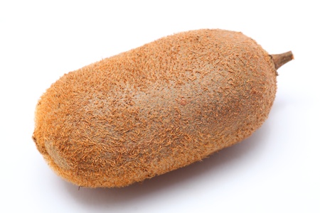 kiwifruit on white background close up shootの写真素材