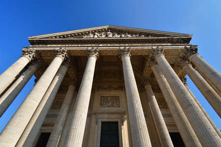 Paris, France. "PanthÃ©on" in the 5th arrondissement. March 6, 2022.のeditorial素材