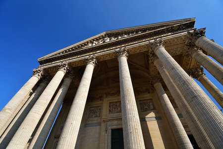 Paris, France. "PanthÃ©on" in the 5th arrondissement. March 6, 2022.のeditorial素材