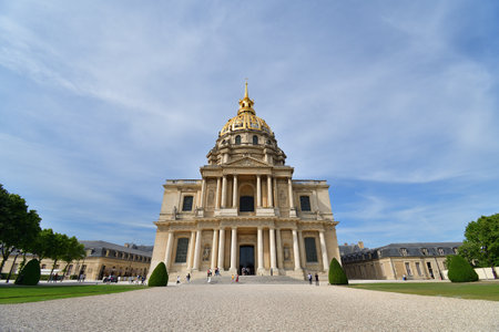 Paris, France. The DÃ´me des Invalides (house of invalids). May 14, 2022.のeditorial素材