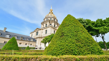 Paris, France. The DÃ´me des Invalides (house of invalids). May 14, 2022.のeditorial素材
