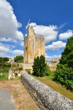 Bordeaux, France. King's Tower in Saint-Emilion. August 15, 2024.の写真素材