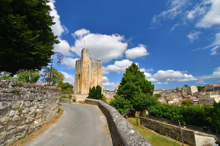 Bordeaux, France. King's Tower in Saint-Emilion. August 15, 2024.の写真素材
