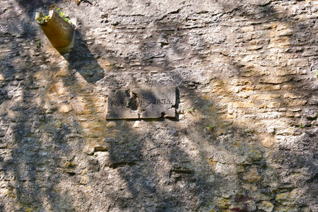 Metz, France. The ramparts of Fort de Bellecroix, the banks of the Moselle and Seille rivers. May 11, 2024.の写真素材