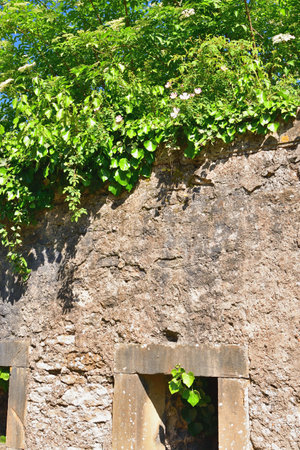 Metz, France. The ramparts of Fort de Bellecroix, the banks of the Moselle and Seille rivers. May 11, 2024.の写真素材