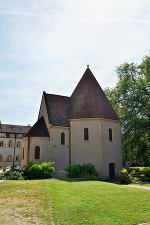 Metz, France. Chapel of the Templars. May 10, 2024.の写真素材