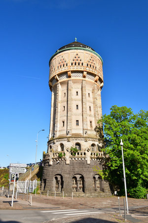 Metz, France. ChÃ¢teau d'Eau de Metz. May 9, 2024.の写真素材