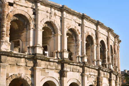 Ancient Roman Arena of NÃ®mes â€” France, 15 August 2025
