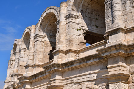 Arles Roman Arena â France, 13 August 2025の写真素材
