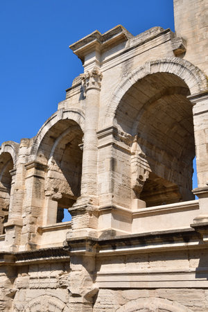 Arles Roman Arena â France, 13 August 2025の写真素材