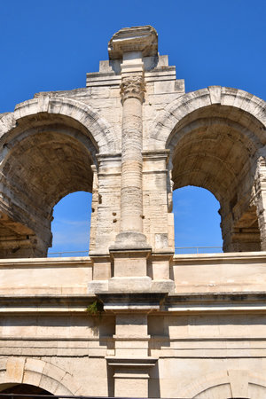 Arles Roman Arena â France, 13 August 2025の写真素材