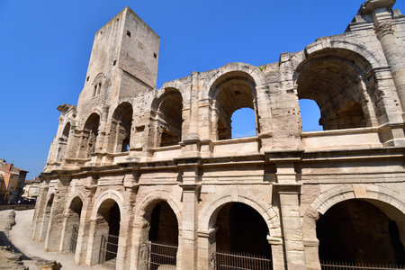 Arles Roman Arena â France, 13 August 2025の写真素材