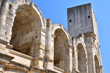 Arles Roman Arena â France, 13 August 2025の写真素材