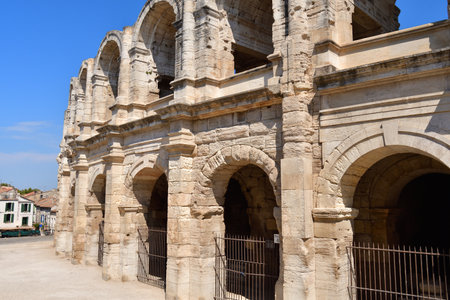 Arles Roman Arena â France, 13 August 2025の写真素材