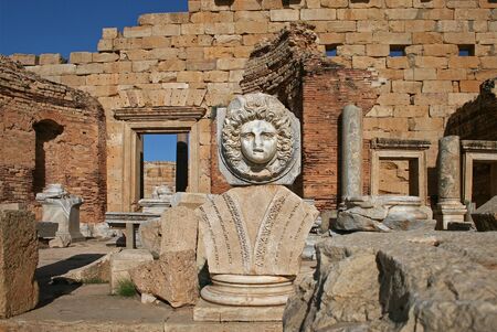 Leptis Magna, Libyaのeditorial素材