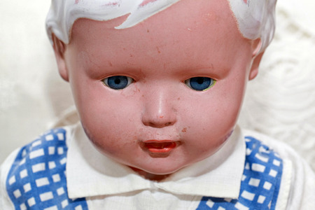 Baby-doll faceの写真素材
