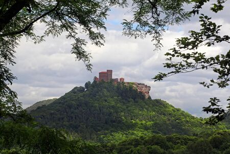Burg Trifels in the Palatinateのeditorial素材