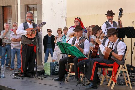 Street Music at Las Palmas, Gran Canariaのeditorial素材