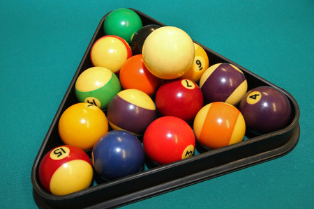 billiard balls