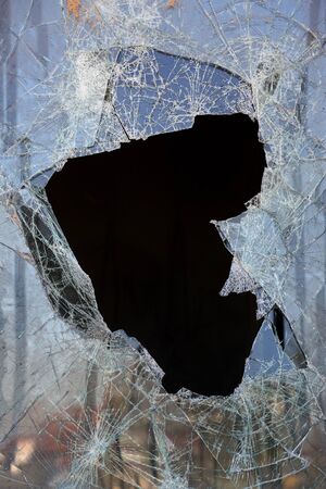 Broken window